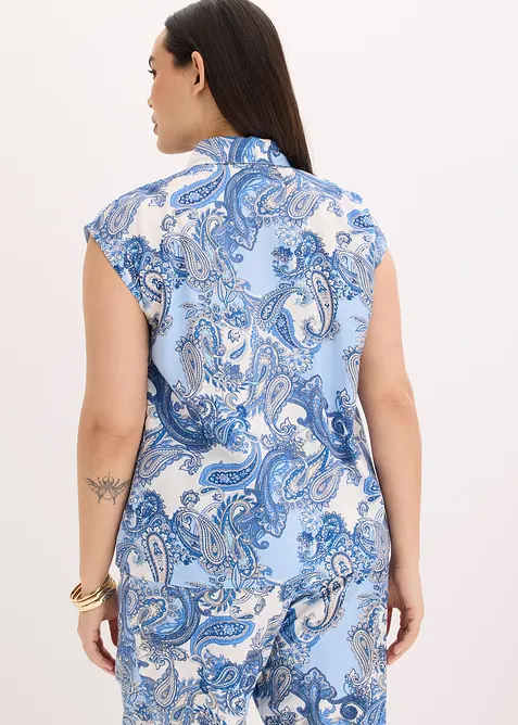 Camicetta fantasia in viscosa fluida, bonprix