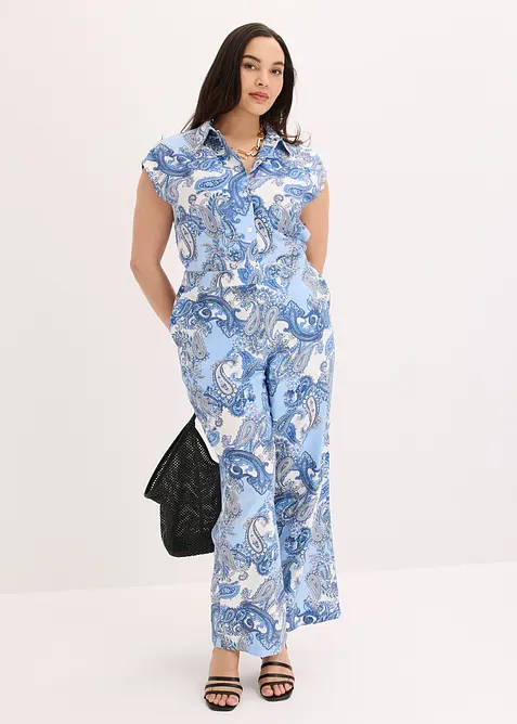 Pantaloni fantasia in viscosa fluida, bonprix