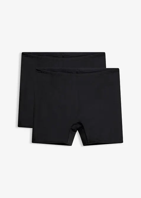 Pantaloncini con effetto modellante medio (pacco da 2), bonprix