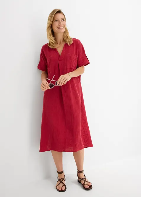 Caftano in mussola morbida, bonprix