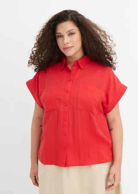 Camicetta in misto lyocell fluido, bonprix