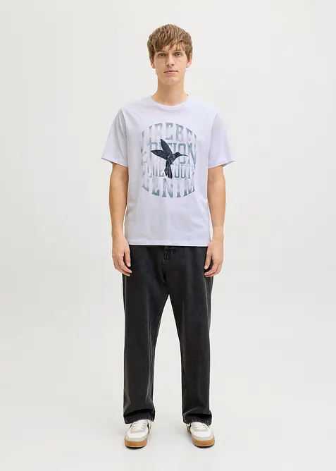 T-shirt JJ REBEL in puro cotone, JJ REBEL