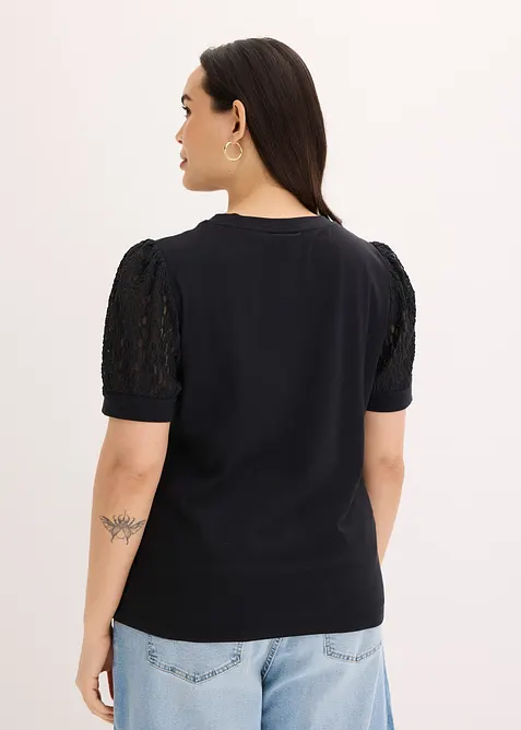 Maglia in misto cotone, bonprix