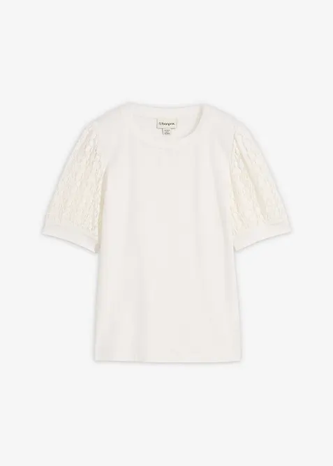 Maglia in misto cotone, bonprix