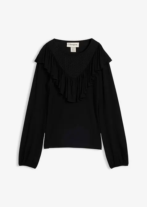 Maglia in misto viscosa, bonprix