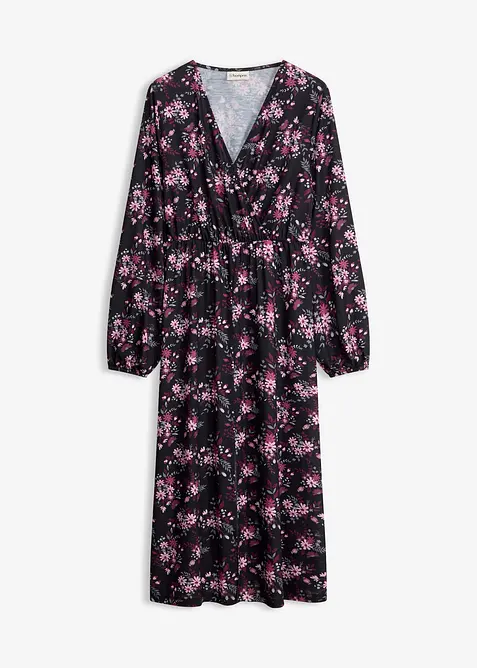 Abito in jersey con maniche a palloncino, bonprix