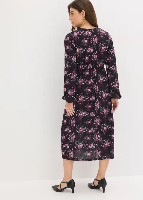 Abito in jersey con maniche a palloncino, bonprix