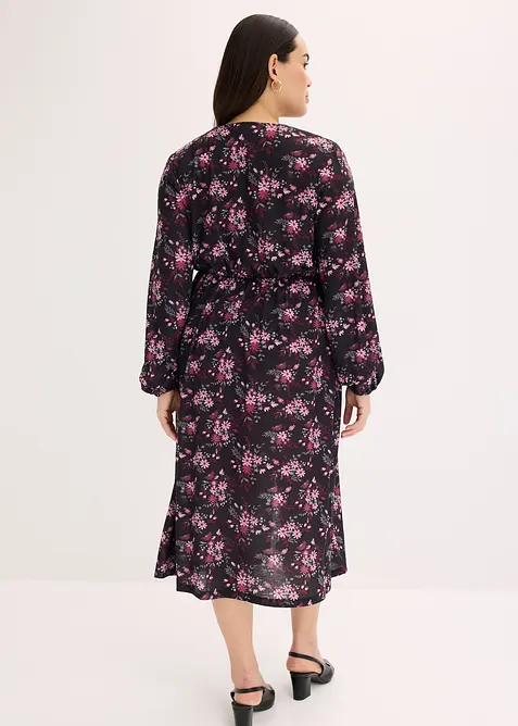 Abito in jersey con maniche a palloncino, bonprix