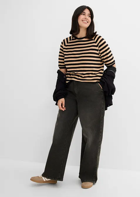 Maglia in spugna morbida, bonprix