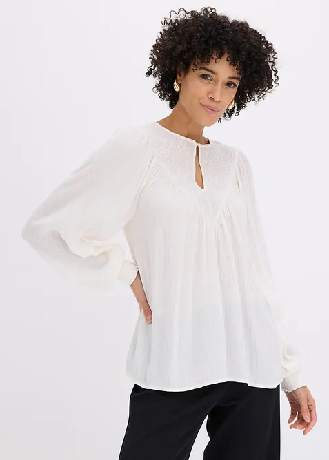 Tunica ricamata, bonprix