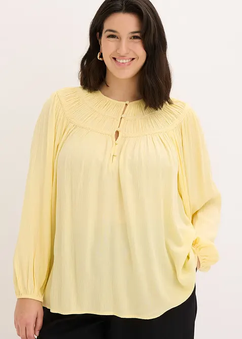 Tunica con applicazioni di pizzo, bonprix