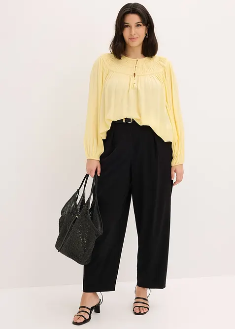 Tunica con applicazioni di pizzo, bonprix