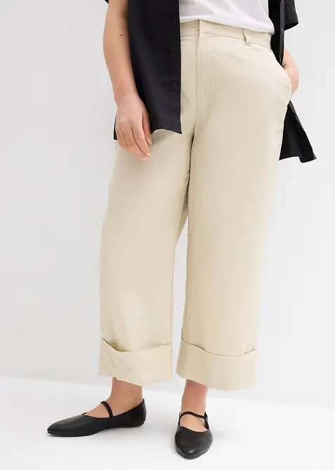 Pantaloni chino in puro cotone biologico, bonprix