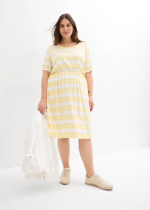 Abito in maglina di misto viscosa, bonprix