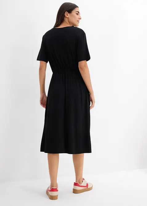 Abito in jersey di misto viscosa fluente, bonprix