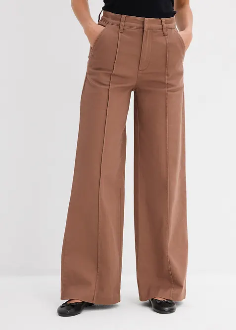 Pantaloni in twill, bonprix
