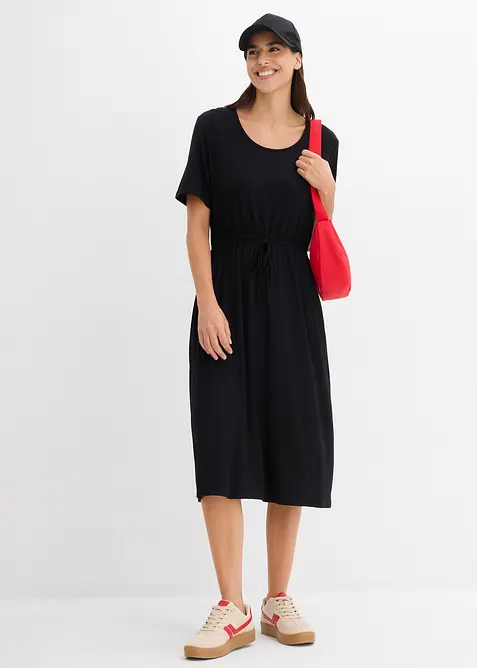 Abito in jersey di misto viscosa fluente, bonprix