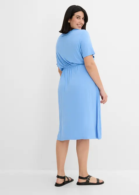 Abito in jersey di misto viscosa fluente, bonprix