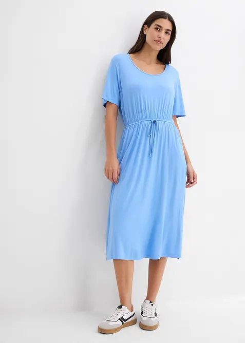 Abito in jersey di misto viscosa fluente, bonprix