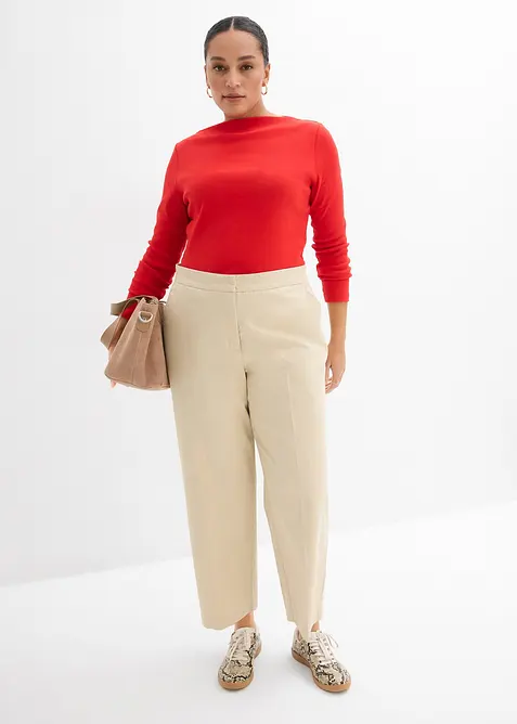 Pantaloni chino in twill di cotone, bonprix