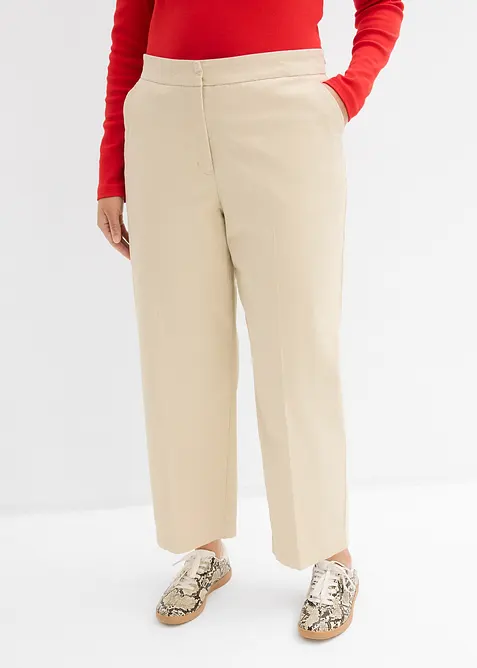 Pantaloni chino in twill di cotone, bonprix
