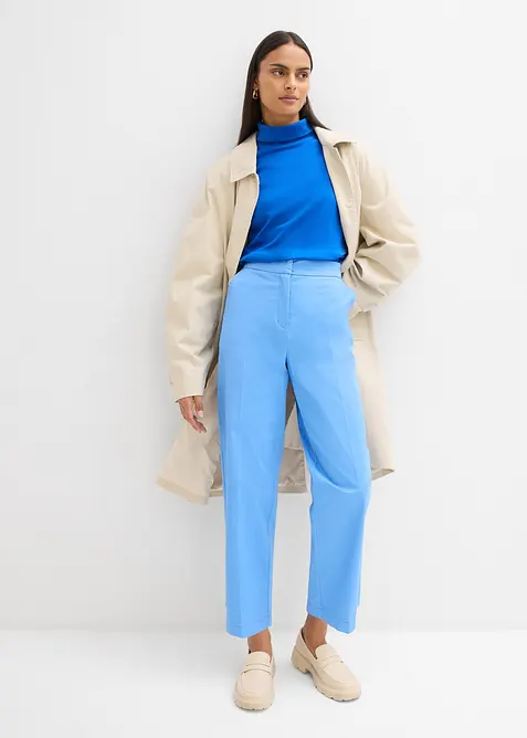 Pantaloni chino in twill di cotone, bonprix