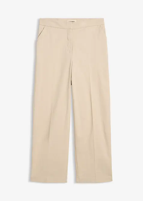 Pantaloni chino in twill di cotone, bonprix