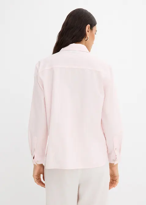 Camicia a righe in puro cotone biologico, bonprix