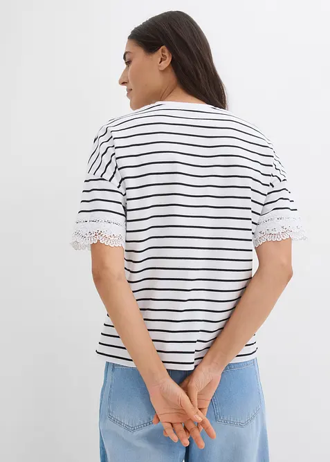 T-shirt in puro cotone, bonprix