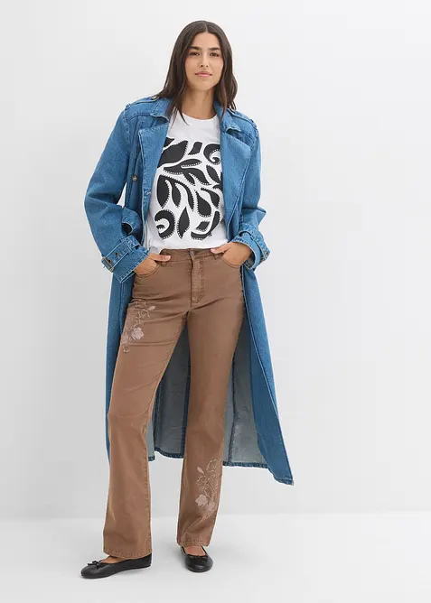 T-shirt in puro cotone, bonprix