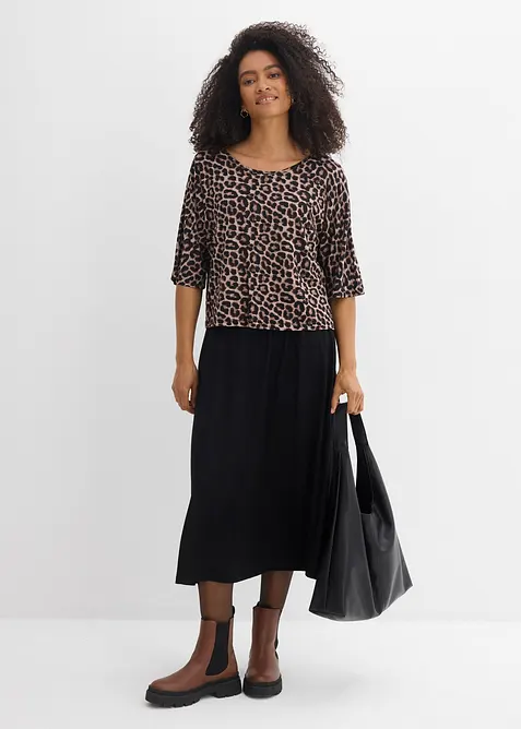 Abito in maglina di puro cotone, bonprix