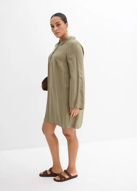 Abito in misto viscosa, bonprix