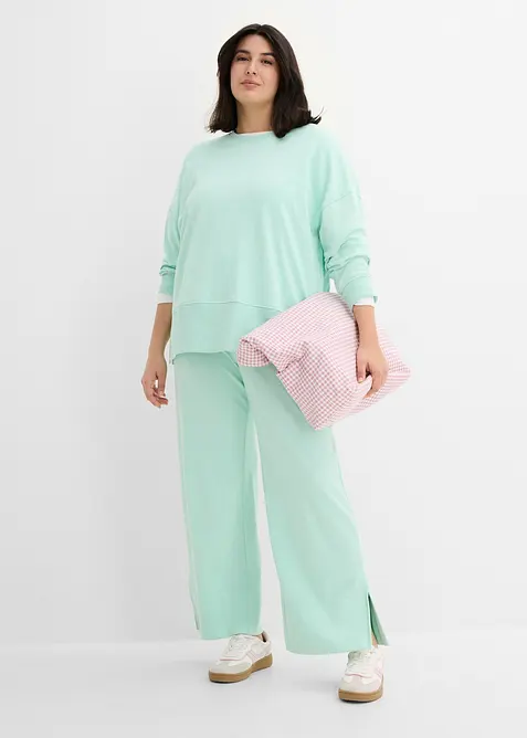 Felpa in misto cotone, bonprix