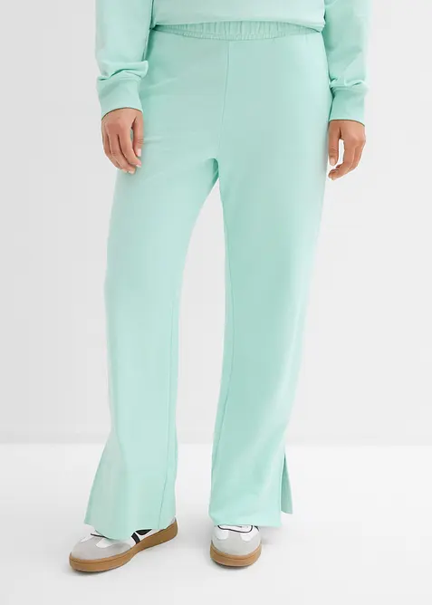 Pantaloni in felpa di misto cotone, bonprix