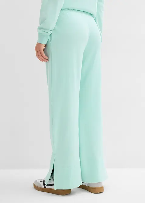 Pantaloni in felpa di misto cotone, bonprix