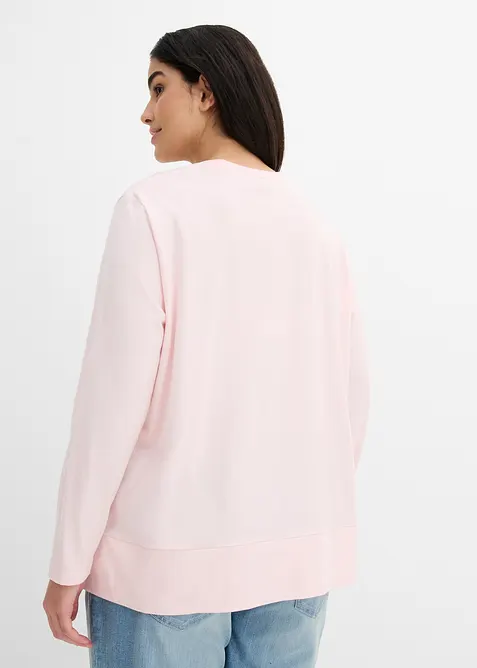 Maglia a maniche lunghe in cotone biologico, bonprix