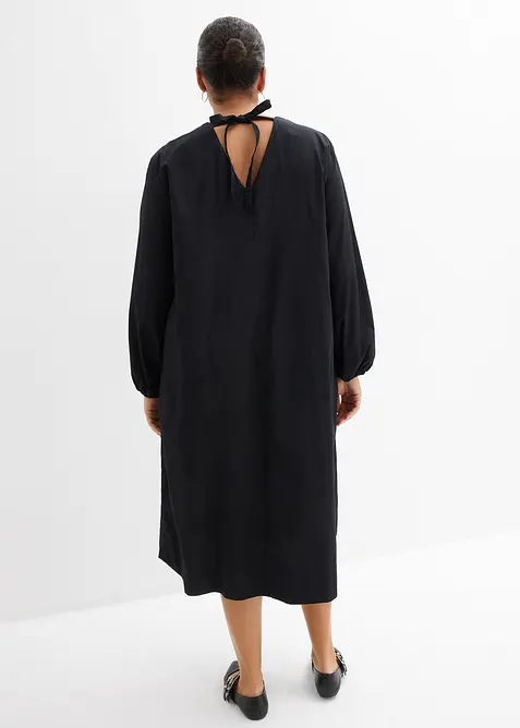 Abito chemisier con polsini  a sbuffo, bonprix