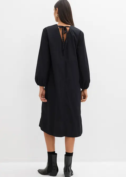 Abito chemisier con polsini  a sbuffo, bonprix