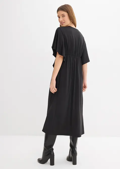 Abito midi con pizzo, bonprix