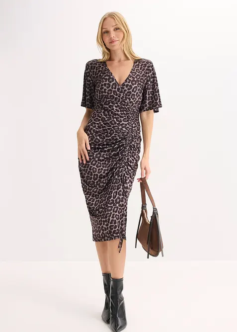 Abito midi aderente, bonprix