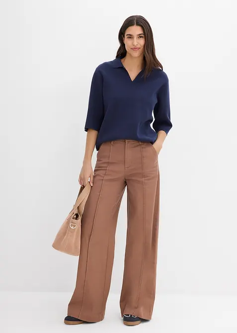 Polo in maglia, bonprix