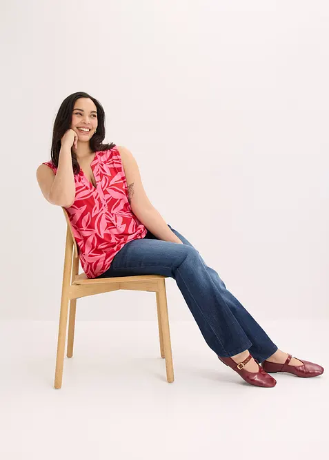 Top in misto viscosa morbido, bonprix