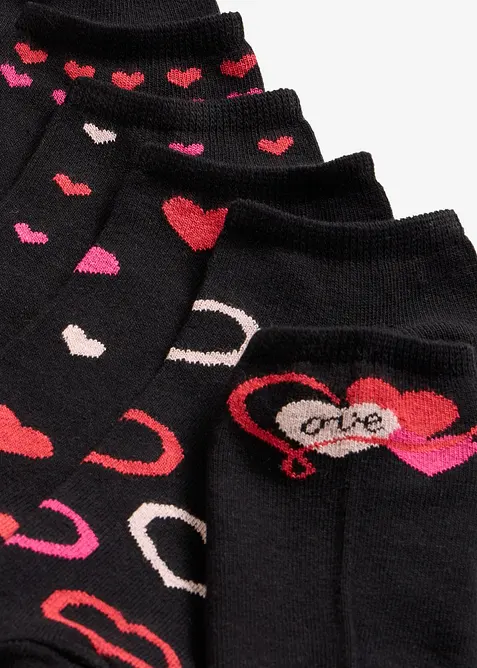 Calzini per sneakers con cotone biologico (pacco da 6 paia), bonprix