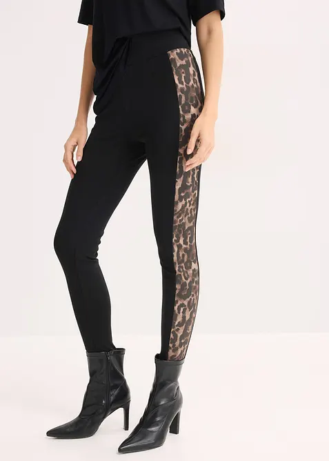 Leggings a vita alta, bonprix