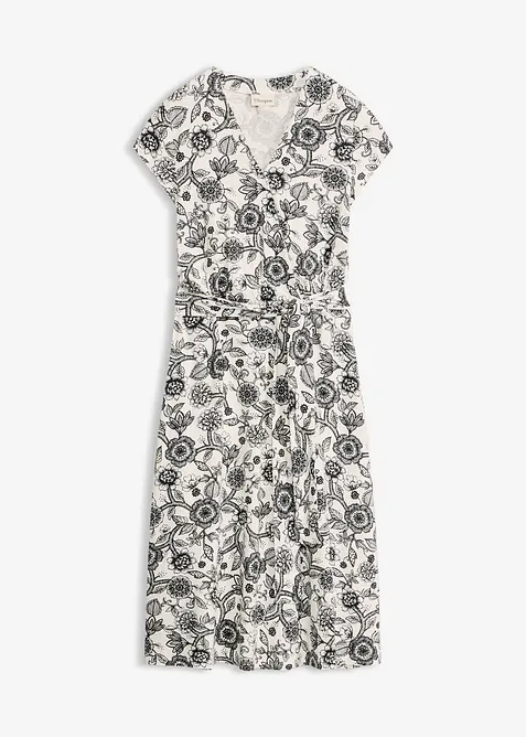 Abito in jersey di misto viscosa, bonprix