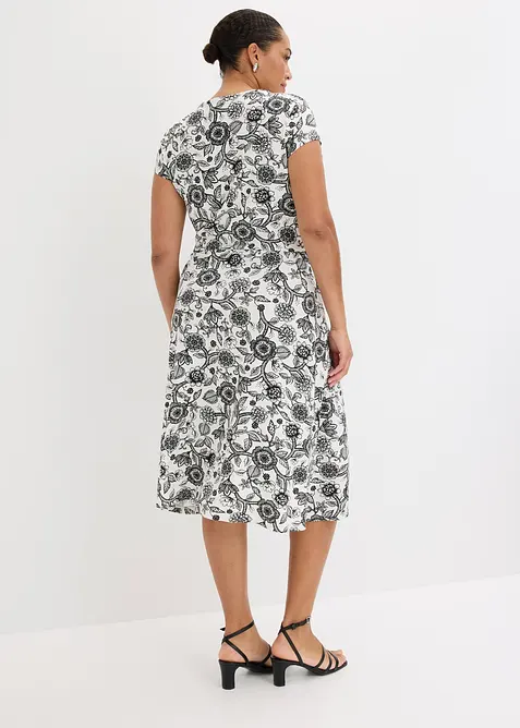 Abito in jersey di misto viscosa, bonprix