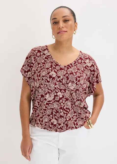 Maglia in misto viscosa fine, bonprix