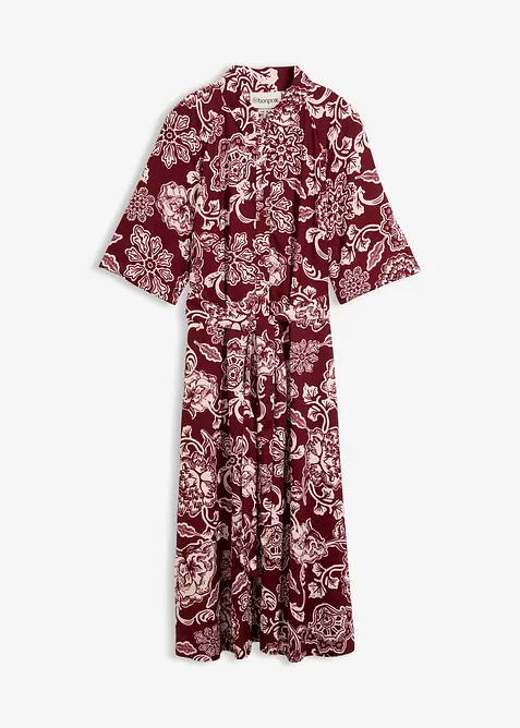 Abito chemisier in viscosa fluente, bonprix