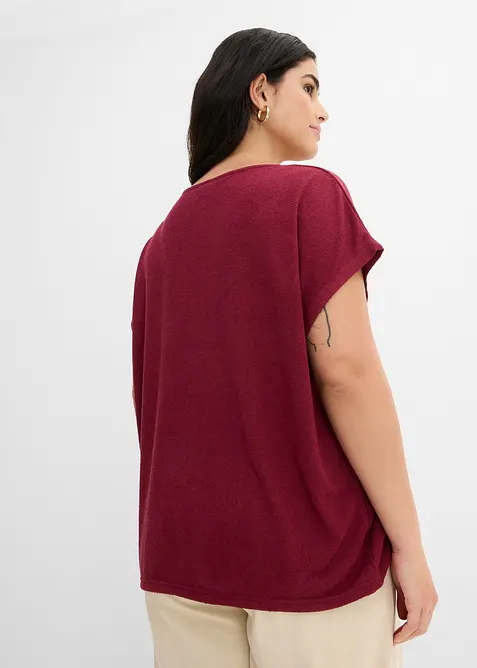 Maxi maglia in similmaglia, bonprix