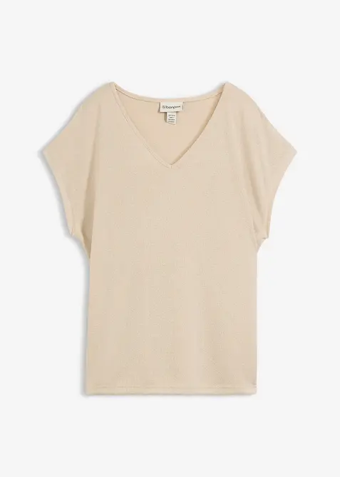 Maxi maglia in similmaglia, bonprix